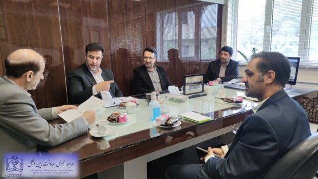 جلسه بررسی تامین اعتبار کال سنتر با حضور مقامات وزارتی در دفتر معاونت بین الملل 1402/01/25