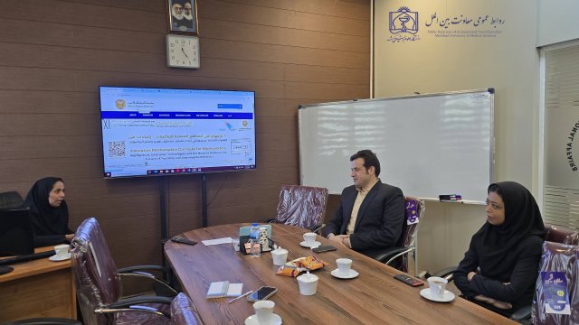 جلسه بررسی سایت انگلیسی دانشگاه 1404/05/28