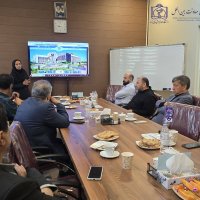 جلسه بررسی سایت انگلیسی دانشگاه 1404/05/28