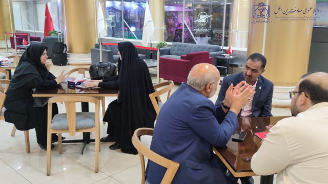 بازدید هیات دانشگاهی دمشق و الخاصه سوریه از دانشگاه علوم پزشکی مشهد 1403/07/03