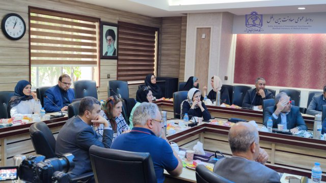 بازدید هیات دانشگاهی دمشق و الخاصه سوریه از دانشگاه علوم پزشکی مشهد 1403/07/03