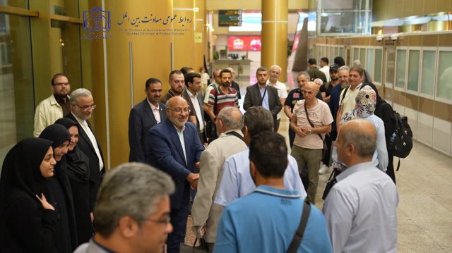 بازدید هیات دانشگاهی دمشق و الخاصه سوریه از دانشگاه علوم پزشکی مشهد 1403/07/03