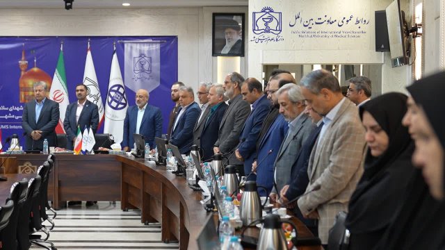 بازدید هیات دانشگاهی دمشق و الخاصه سوریه از دانشگاه علوم پزشکی مشهد 1403/07/03