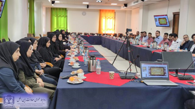 کارگاه آموزشی « آیین تشریفات بین المللی» در مجتمع شهدای سلامت 1402/06/06
