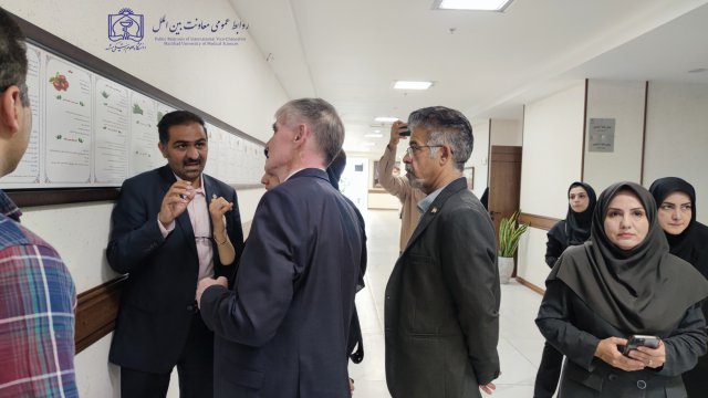 حضور مسئولین ارشد دانشگاه مراد قاری اف ترکمنستان در دانشکده طب ایرانی و مکمل 1403/04/13