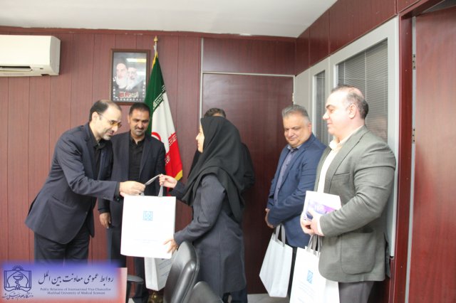 بازدید از معاونت بین الملل دانشگاه علوم پزشکی تهران 1402/05/02