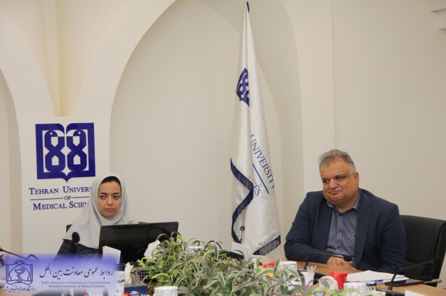 بازدید از معاونت بین الملل دانشگاه علوم پزشکی تهران 1402/05/02