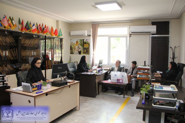 بازدید از معاونت بین الملل دانشگاه علوم پزشکی تهران 1402/05/02