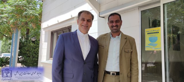 دیدار رییس دانشگاه به همراه معاون بین الملل با سفیر فوق العاده و نماینده تام الاختیار ایران در ترکمنستان