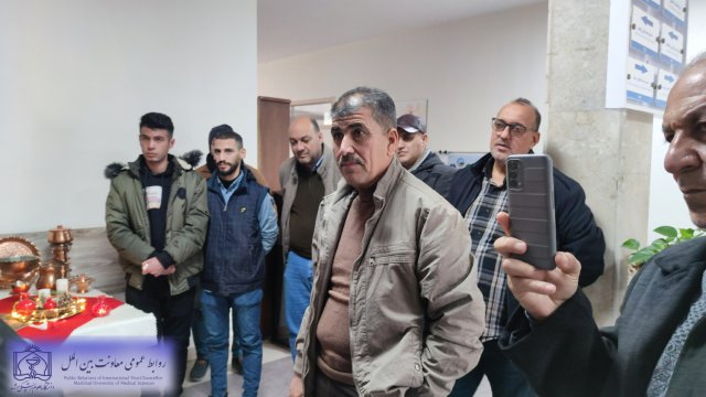 یلدا در معاونت بین الملل دانشگاه علوم پزشکی مشهد 1402/09/30