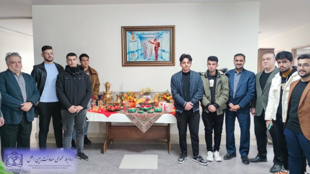 یلدا در معاونت بین الملل دانشگاه علوم پزشکی مشهد 1402/09/30