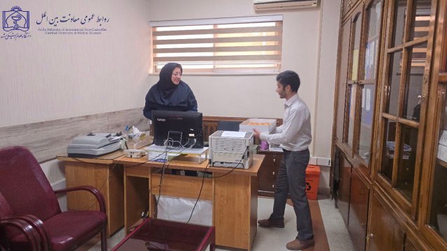 حضور معاون بین الملل دانشگاه در واحدهای بین المللی به جهت تبریک روز زن 1403/10/02