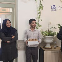 حضور معاون بین الملل دانشگاه در واحدهای بین المللی به جهت تبریک روز زن 1403/10/02
