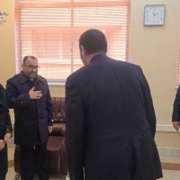 حضور معاون بین الملل دانشگاه در واحدهای بین المللی به جهت تبریک روز زن 1403/10/02