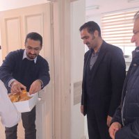 حضور معاون بین الملل دانشگاه در واحدهای بین المللی به جهت تبریک روز زن 1403/10/02
